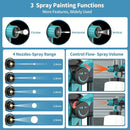 Pistola para pintar eléctrica inalámbrica con doble batería - additional image 15